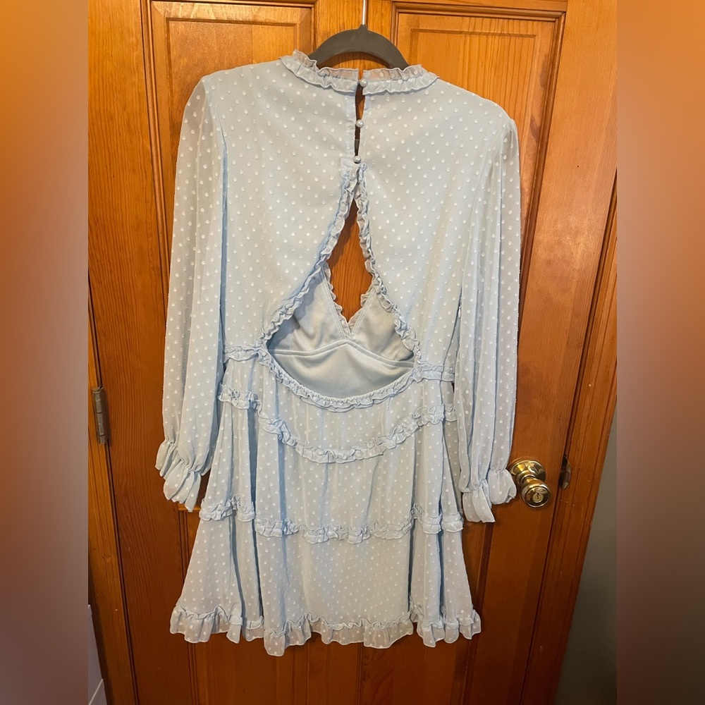NWOT Amazon Baby Blue Dress - Picture 2 of 2